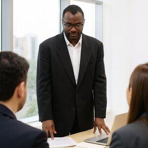 Nino Cerruti Grey Pin Stripe Sport Coat‎ Blazer Capsule Special Occasion M/L
